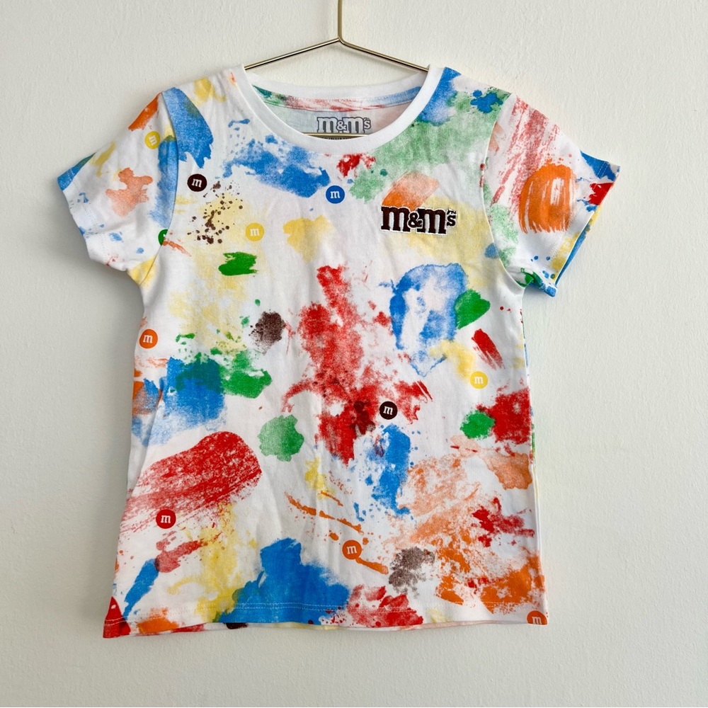 Kids M&M'S Splatter Tee Shirt - Small (5/6)